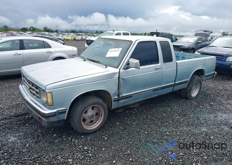 1984 Chevrolet S Truck S10 from USA, damaged, VIN 1GCCS14B0E8143452